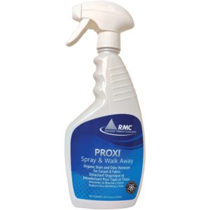 Rochester Midland RMC Proxi Spray/Walk Away Cleaner Ready-To-Use - 24 fl oz (0.8 quart) - Mild Scent - Deodorize, Phosphate-free, Rinse-free, VOC-free - Clear - 1 Each
