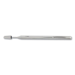 Apollo Slimline Pen-Size Pocket Pointer with Clip, Extends to 24.5", Silver