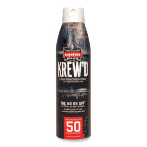 ergodyne Krewd 6353 SPF 50 Sunscreen Spray, 5.5 oz Can